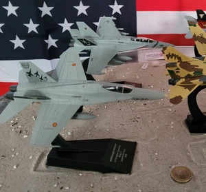 F - 18 Super Hornet Spain USAF Navy  Diecast Aircraft 1:100 Yakair / Avion Jet - Bild 1 von 5