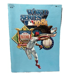 World Series 1981 Official Program Baseball Yankees vs Dodgers FULL PROGRAM - Picture 1 of 2