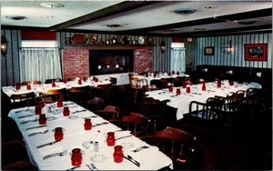 Postal interior restaurante SHADY LANE TEATRO Marengo, Illinois IL - Imagen 1 de 2