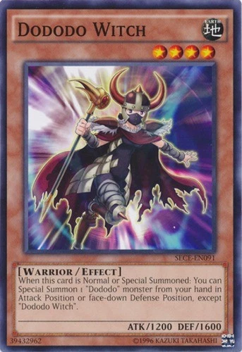 Dododo Witch - SECE-EN091 - Common - Unlimited Edition - Moderately Played - Image 1 of 1
