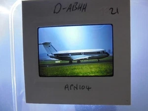 35mm photographic slide of Helmut Horten BAC 1-11 Series 200 reg D-ABHH - Picture 1 of 1