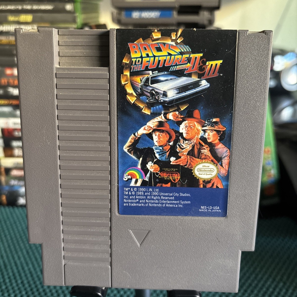 Nintendo NES Back to the Future Part II & III Video Games