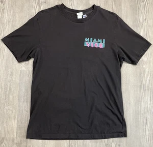 Miami Vice Logo Short Sleeve Crewneck Tshirt Men’s Size M - Picture 1 of 5