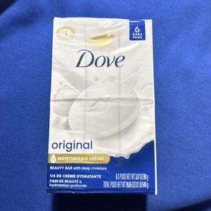 Dove Original Deep Moisturizing Beauty Bar Soap, 3.75 oz (6 Bars) - Picture 1 of 2