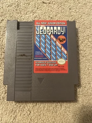 NES Nintendo Entertainment System Jeopardy Game Junior Edition - Image 1 of 4