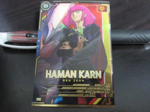 Gundam Arsenal Base card AB04-079 P Haman Foil - Picture 1 of 2