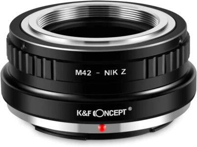 K&F Concept Lens Mount Adapter for M42 Lens to Nikon Z Z6 Z7 Mirrorless Cameras - Image 1 of 4