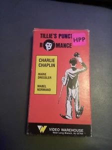 TILLIE'S PUNCTURED ROMANCE - Charlie Chaplin - Marie Dressler - VHS-1985 - Picture 1 of 2