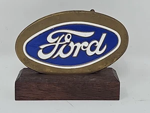 FORD Brass Belt Buckle 1979 Vintage - Picture 1 of 2