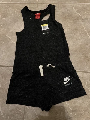 Nike девочек Детский комбинезон натяжной шнурок карманы логотип повседневный активный цельный размер маленький - Изображение 1 из 4