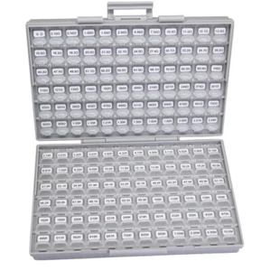 144 values 0603 size 1% 200PC/Value Resistor Kit distributed in patented BOX-ALL - Picture 1 of 7