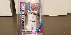 2020 Bowman Chrome ARISTIDES AQUINO RC Rookie of the Year Favorites - Picture 1 of 2