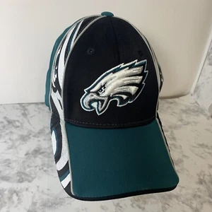 Philadelphia Eagles Reebok Hat Cap NFL Big Logo Curved Bill - Picture 1 of 5