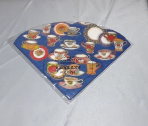 Servilletas de papel de arroz de seda tazas de té redondas de 14 pulgadas nuevas - Imagen 1 de 1