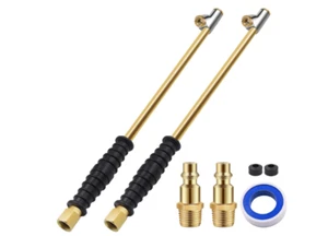 1/4" Dual Head Air Chuck for Semi Trucks - Heavy Duty Tire Inflate Chuck 2pcs - Picture 1 of 1
