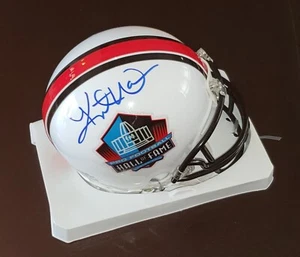 MINICASCO CORTE FIRMADO MARISCAL DE CAMPO KURT WARNER 'ST LOUIS RAMS' *CERTIFICADO DE AUTENTICIDAD *PRUEBA 1 - Imagen 1 de 2