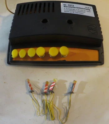 Busch 5972 Baustellenblitzschaltung With 4 Beacons LED Orange - Image 1 of 2