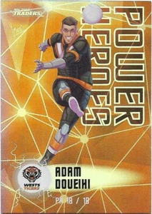 2023 Nrl Traders Titanium Power Heroes (PH18) Adam DOUEIHI Wests Tigers - Picture 1 of 2