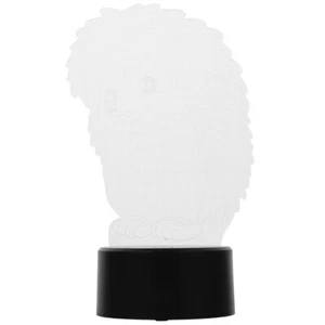 Nursery Lamp Hedgehog Desk Light 3D Visual Light Hedgehog Night Light - Picture 1 of 12
