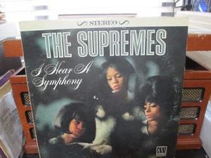 STEREO The Supremes I Hear A Symphony Vinyl LP Record Motown 643 VG+ - Picture 1 of 2