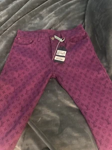 Louis Vuitton Monogram Jeans 33 - Picture 1 of 3