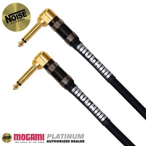 Mogami Platin Gitarre Bass Keyboard Instrument Kabel 1/4" TS rechter Winkel 6 Fuß - Bild 1 von 3