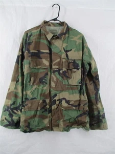 BDU Shirt/Coat Medium Regular Cold Weather Heavy Weight Woodland Camo USGI Army - Picture 1 of 2