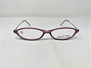 lightec Eyeglasses Frames TECH 3330C 51-14-135 Purple/Silver Full Rim :009 - Picture 1 of 9