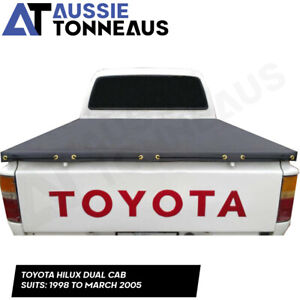 Continuous Rope Tonneau Cover for Toyota Hilux Dual Cab (98-Mar 05) with&w/o HB