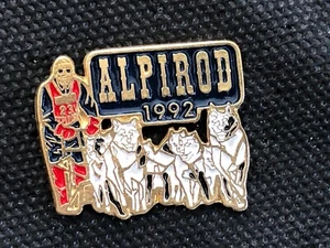  pins pin enamel mushing husky ALPIROD 1992 - Picture 1 of 1