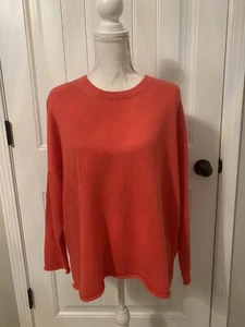 Nuova scatola girocollo Eileen Fisher cotone biologico troppo anguria taglia 2X - Foto 1 di 6