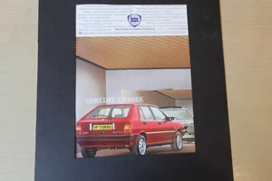 Original 1986 magazine advert: LANCIA DELTA HF turbo frame-ready wall-art - Picture 1 of 1