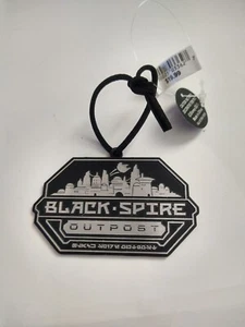 2018 Disney Parks Star Wars Galaxy's Edge Black Spire Outpost Ornament /Keychain - Picture 1 of 2