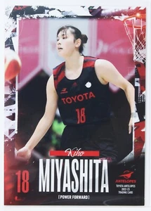 Kiho Miyashita No.35 - TOYOTA Antelopes 2022-23 TRADING CARD - Picture 1 of 3