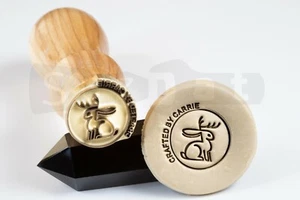Polymer Clay Stamps Ceramic Stamp Pottery Stamp Custom Clay Custom Pottery Stamp - Picture 1 of 12