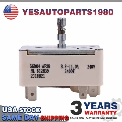 MNJWS 3149400/812639/66004-AF38 Infinite Control Switch for Whirlpool AP309544 3148954