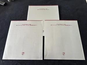 1989 Porsche Color Chart Catalog & 911 Carrera 930 Turbo G50 Sales Brochure Pack - Picture 1 of 22
