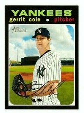2020 Topps Heritage Base #367 GERRIT COLE - New York Yankees