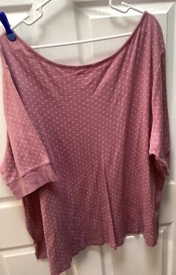 Camisa Top Ciervo Blanco Mujer Talla 4X Lunares Foto 1 de 4