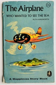 Airplane / Airlines Childs Story Book - The Airplane Who Wanted to See the Sea - Picture 1 of 11