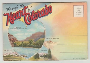 Carpeta de recuerdo de lino Colorado/multi vistas - Imagen 1 de 1