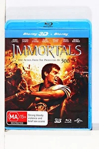 Immortals 3D + 2D(BluRay)-Region B- Preowned - Picture 1 of 2