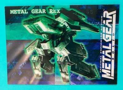 METAL GEAR SOLID TRADING CARD BASIC METAL GEAR LEX F/S - Image 1 of 4