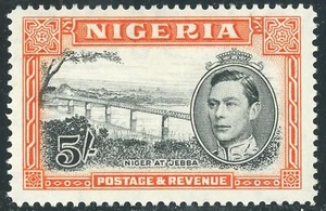 Nigeria 1938-51 Scott # 64b Mint Lightly Hinged - Picture 1 of 2