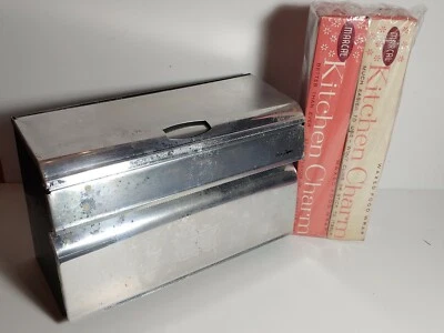 Vintage West Bend Foil & Wax Paper  Dispenser Wall Mount. Chrome.  - Image 1 of 4