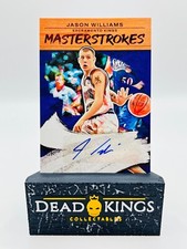 2022-23 Panini Court Kings NBA - Jason Williams - Masterstrokes Auto /49