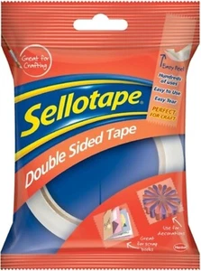 Sellotape Original Golden, Multi-Purpose Clear Tape 24mmx50m Easy to Use UK - Picture 1 of 9