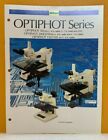Nikon Optiphot Series May 1996 Catalog.