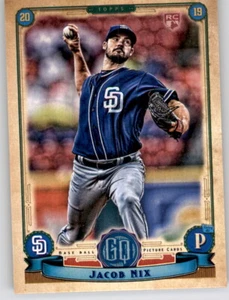 2019 Gypsy Queen Jacob Nix Rookie RC Insert MLB PWE Padres #16 - Picture 1 of 2