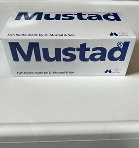 Mustad Box di 10 impianti Sabik arcobaleno di fascia alta ganci per pesci affilati e forti - taglia 4 - Foto 1 di 12